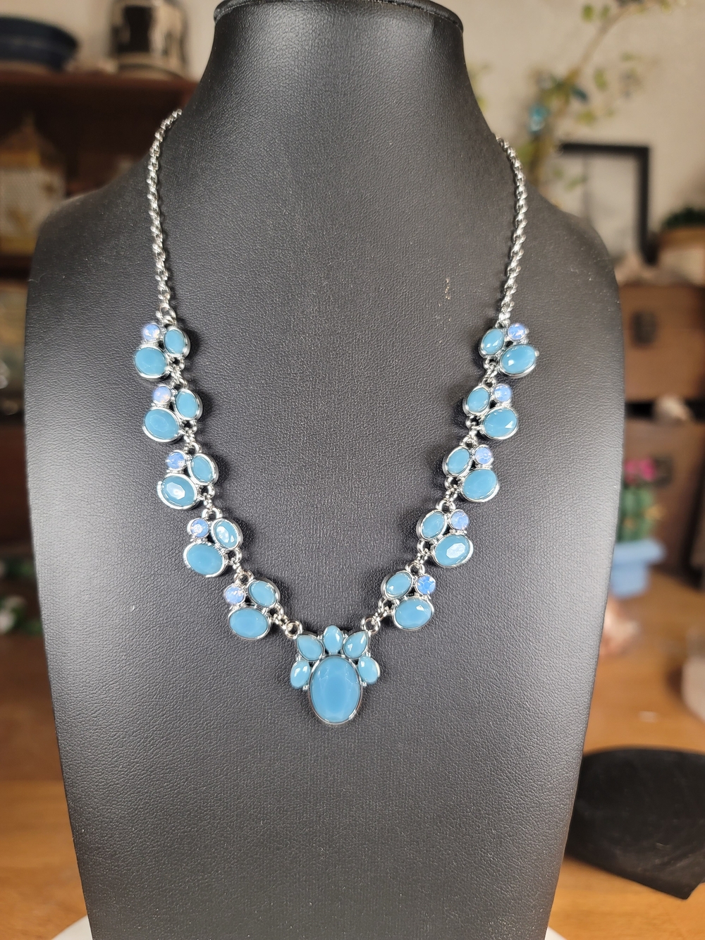 paparazzi Blue Statement Necklace